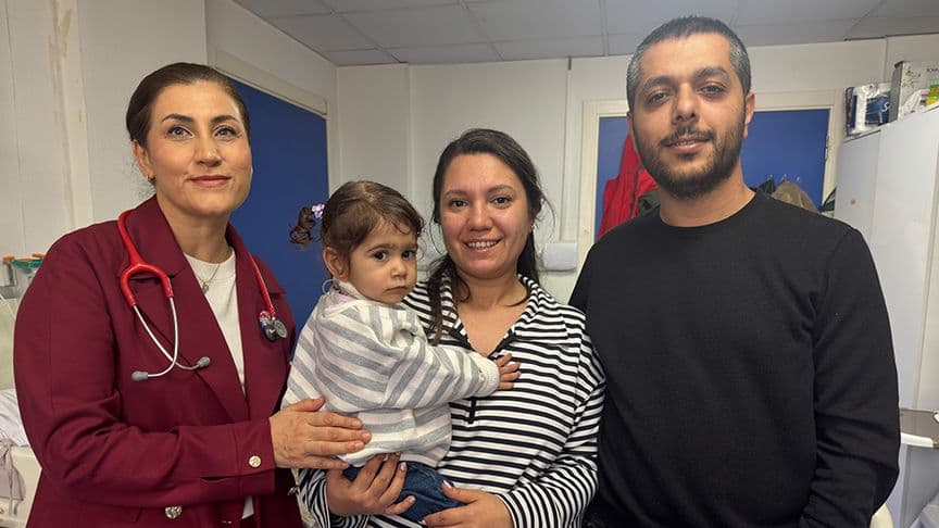 Baba kalp nakliyle iyileşti şimdi sıra kalp bekleyen 21 aylık kızında
