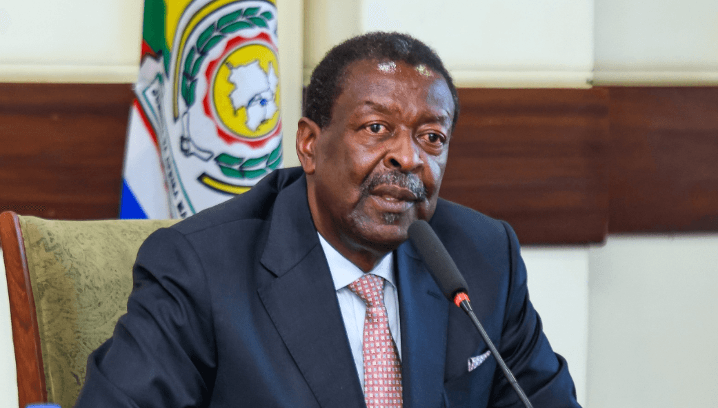 Iran war : Mudavadi advises Kenyans to avoid high - risk areas in Middle East