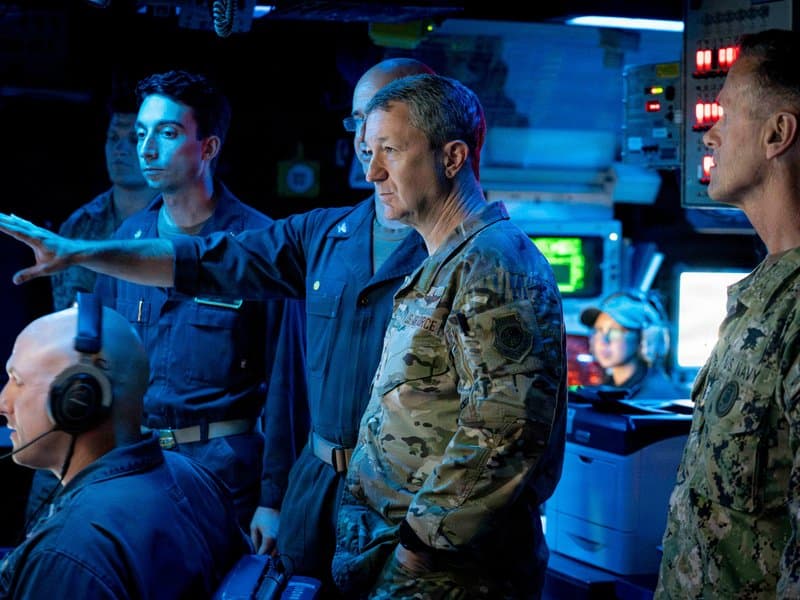 US top general walks a tightrope on Iran : Report