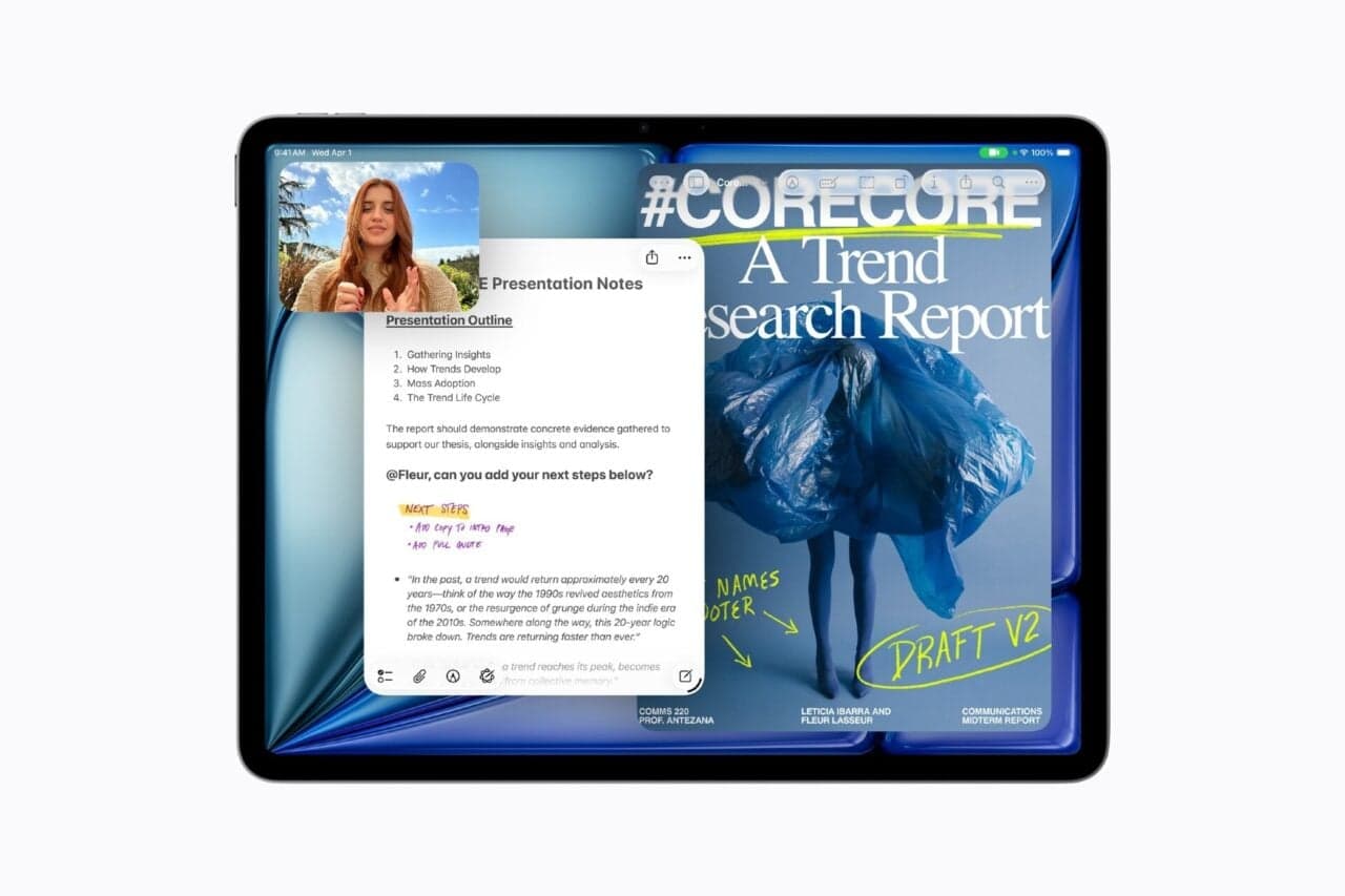 Apple’s iPad Air Gets an M4 Upgrade for the Same Starting Price