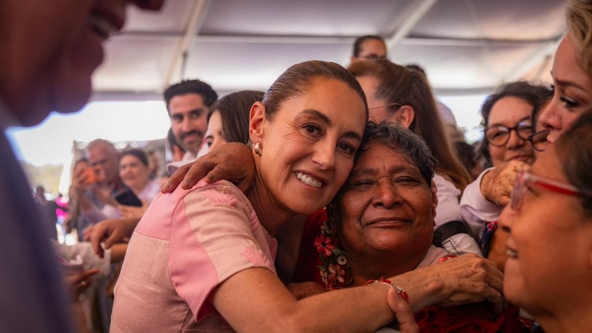 Claudia Sheinbaum da banderazo a la construcción del Hospital Regional de Especialidades del IMSS