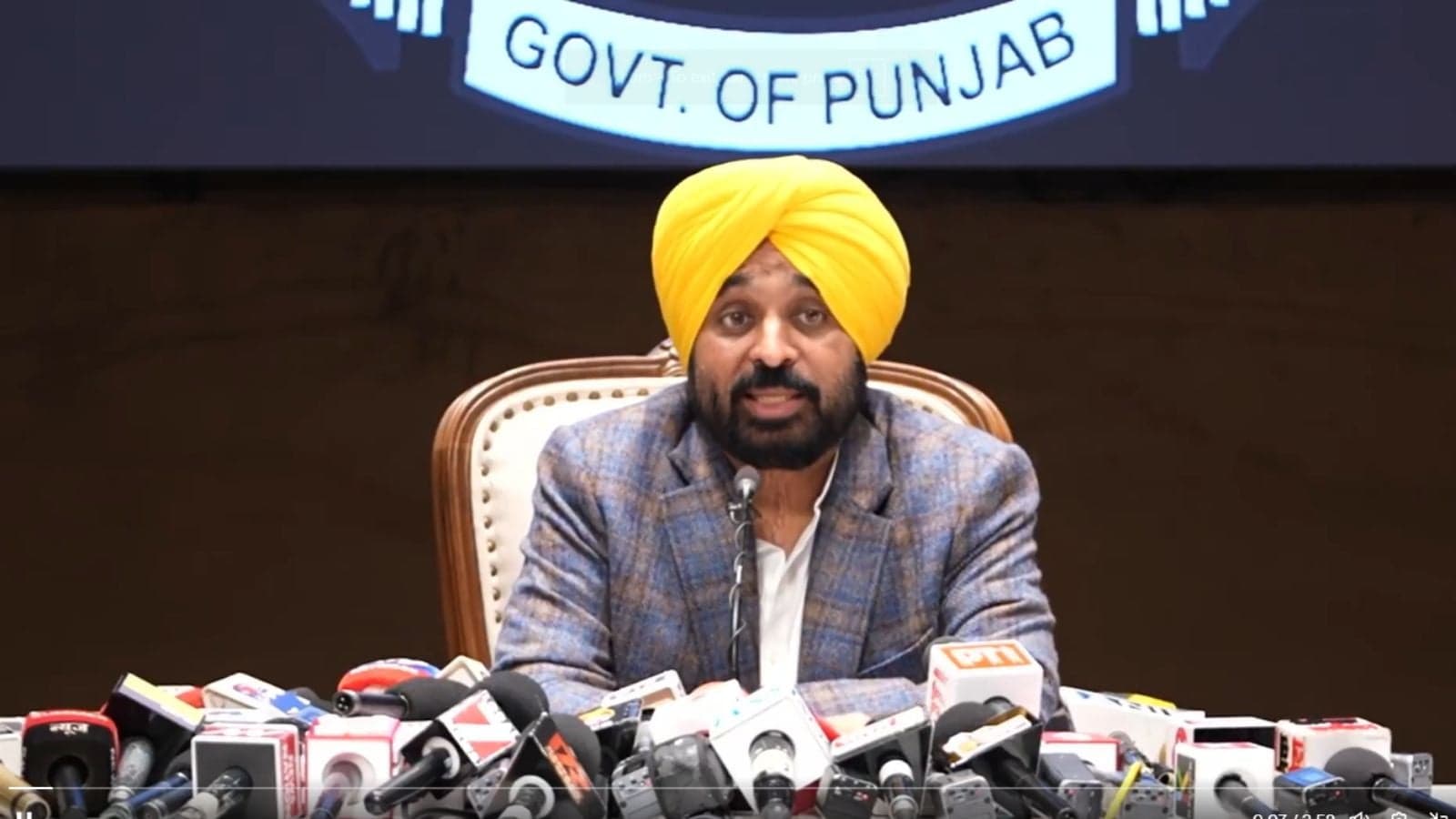 Punjab CM Bhagwant Mann on 7 - day detox at Bengaluru