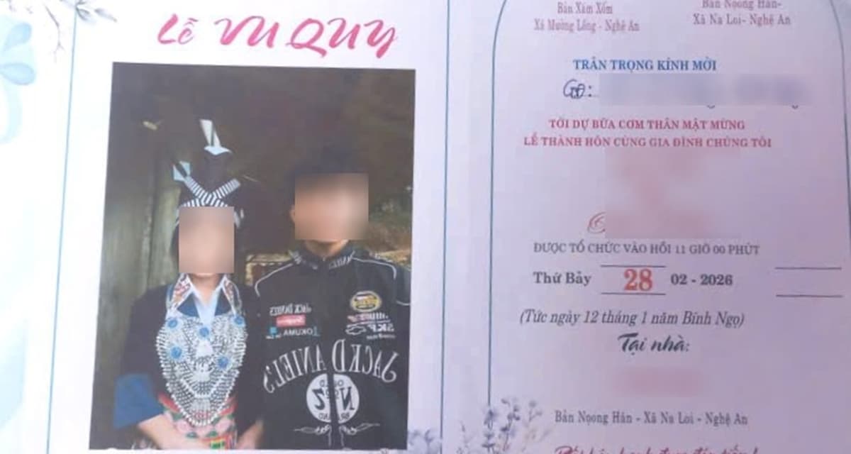 Hai nữ sinh lớp 8 ở Nghệ An nghỉ học vì bị  bắt  đi lấy chồng , công an địa phương vào cuộc