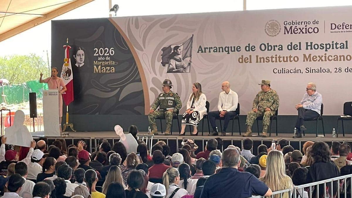 Sheinbaum arranca hospital del IMSS en Culiacán ; construcción estará a cargo de Defensa - El Sol de Sinaloa | Noticias Locales , Policiacas , sobre México , Sinaloa y el Mundo