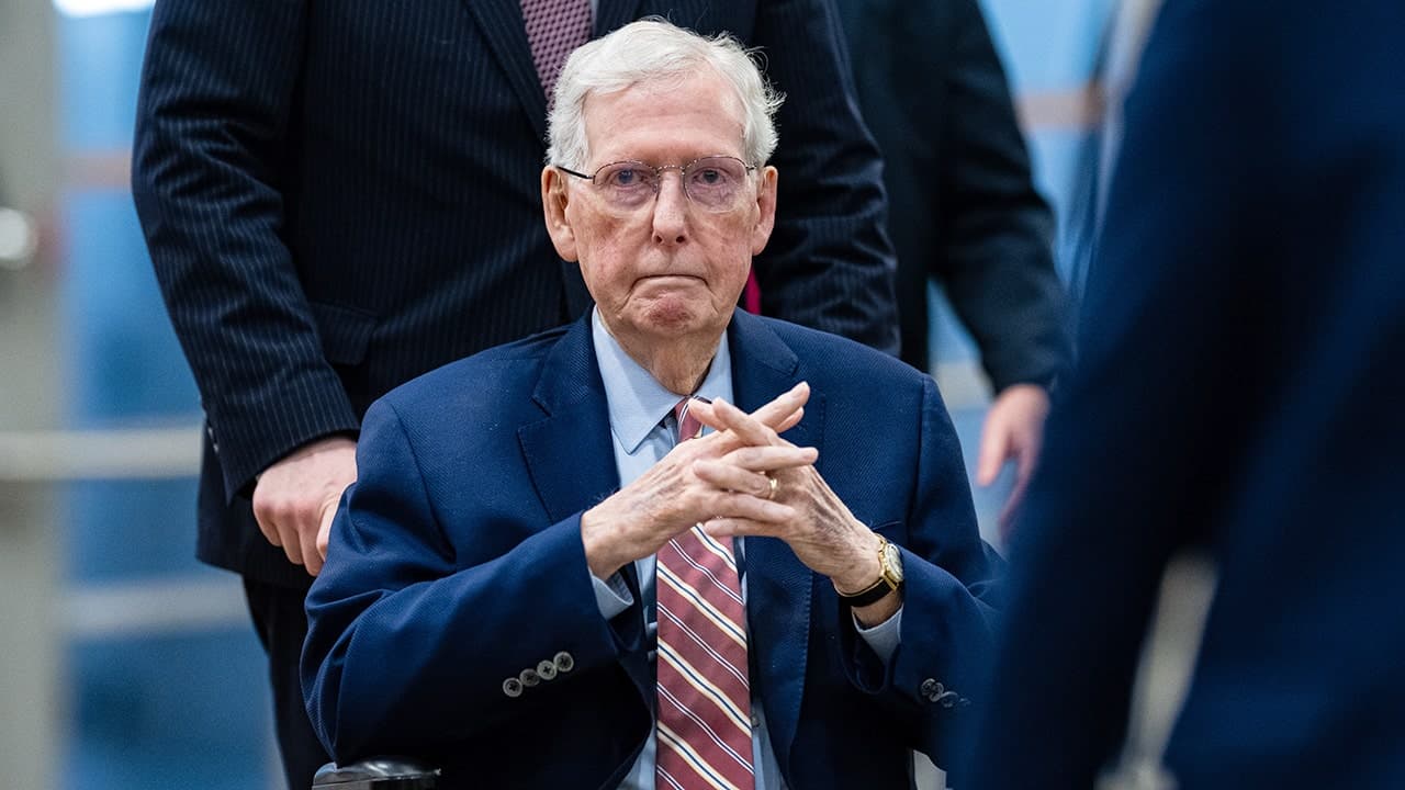 Mitch McConnell says Joe Kent resignation letter had  virulent anti - Semitism