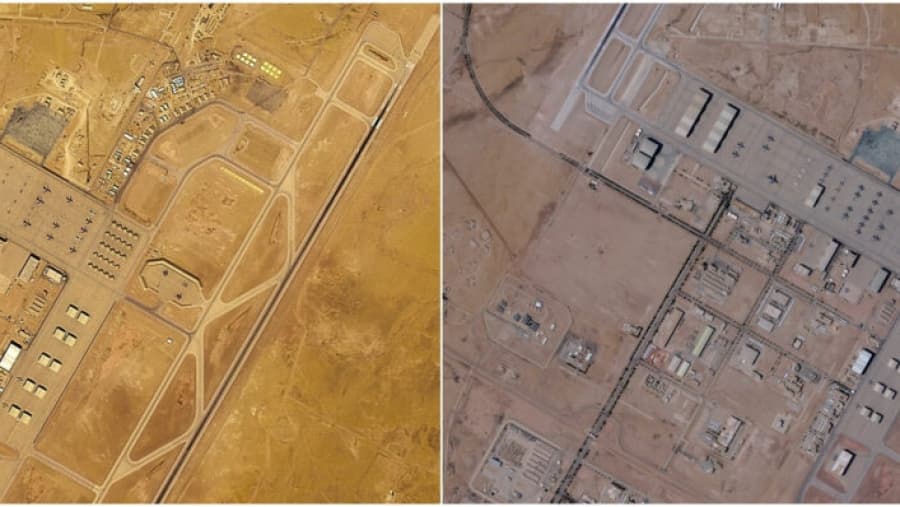 Σήμα κινδύνου στη Μέση Ανατολή : Δορυφορικές εικόνες αποκαλύπτουν αύξηση αεροσκαφών στη σαουδαραβική βάση των ΗΠΑ