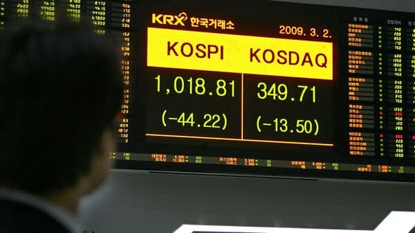 Asian markets today : Nikkei 225 , Kospi fall up to 5 % as US - Iran war enters fifth week