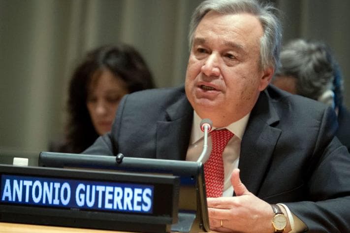 Antonio Guterres condamne fermement lescalade militaire au Moyen - Orient : « Un risque de conflit régional plus large »