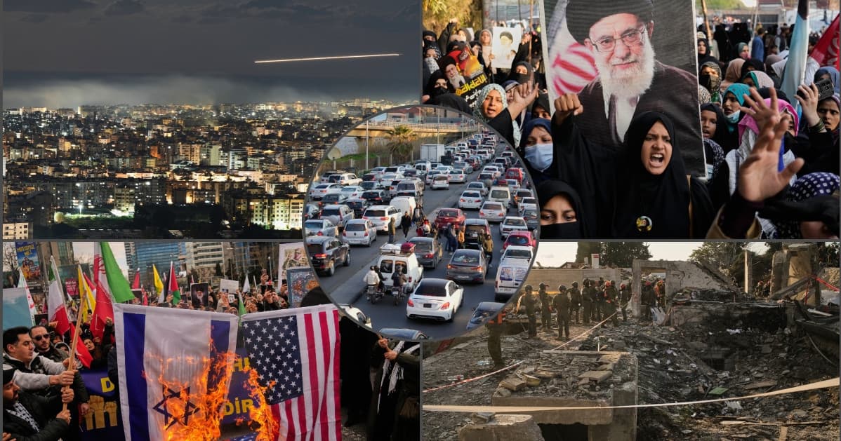 uživo Serija udara na Bliskom istoku : Srušili se američki avioni u Kuvajtu , Iran nastavlja udare , Izrael bombarduje Liban