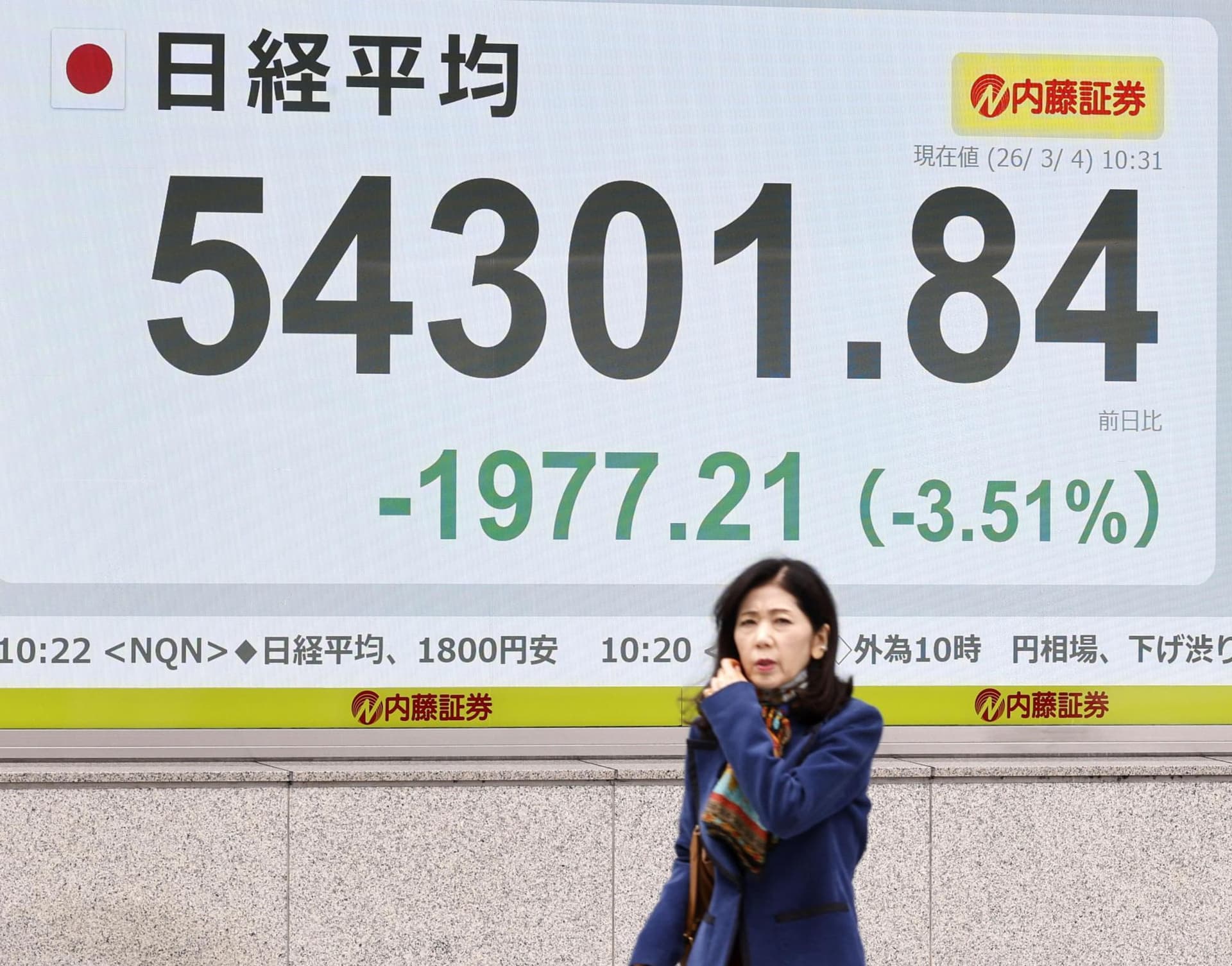 Markets in Europe gain while Asian shares swoon as Iran war widens