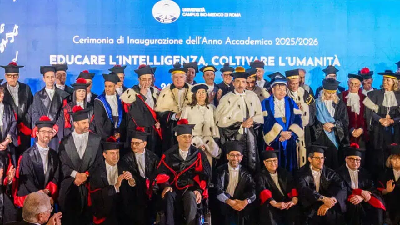 Luniversità Campus Bio - Medico ha inaugurato lanno accademico