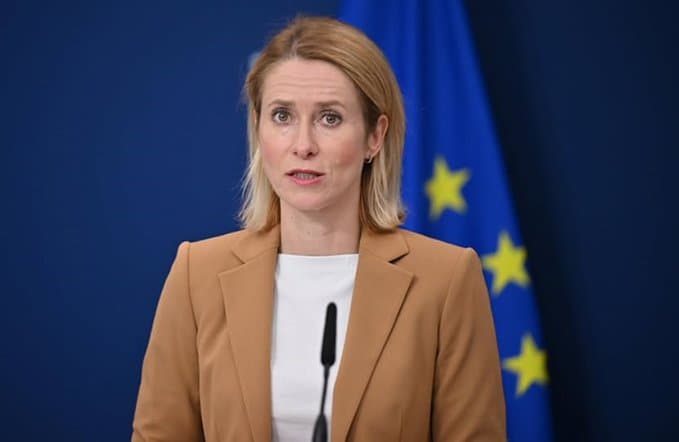 كالاس : الاتحاد الأوروبي يدعو لأقصى درجات ضبط النفس في صراع إيران