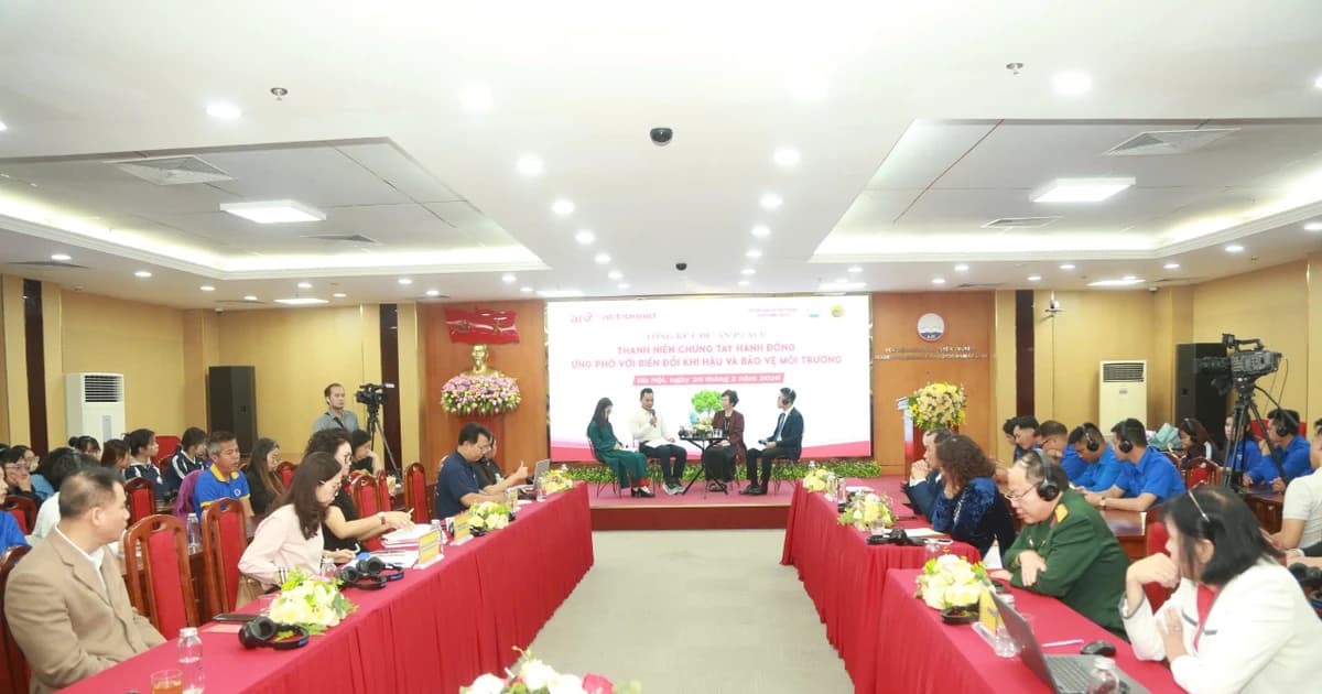 Nâng cao nhận thức của giới trẻ trong cuộc chiến chống biến đổi khí hậu