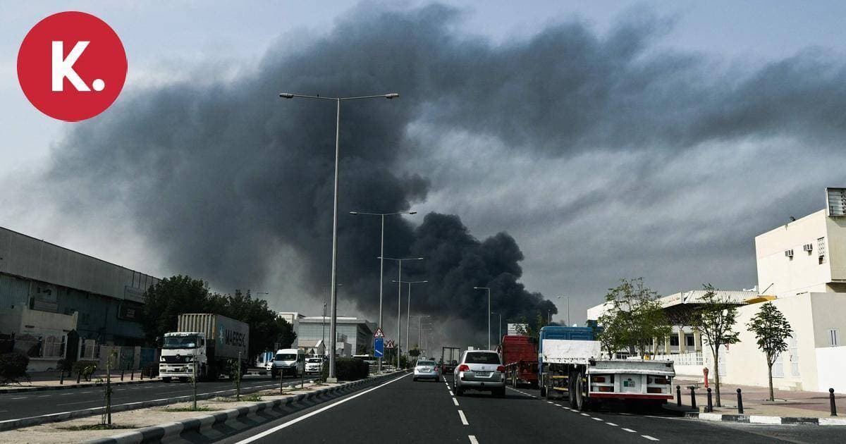 Iran käynnisti uuden iskujen aallon Lähi - idässä – räjähdyksiä Dubaissa ja muualla Persianlahdella , Omanissa isku öljytankkeriin