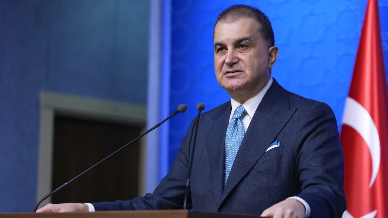 AK Parti Sözcüsü Ömer Çelik : İrana saldırı uluslararası hukuka aykırı