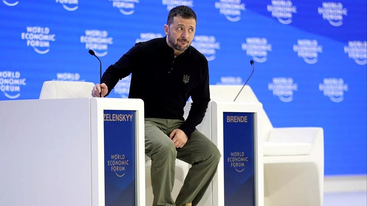 Zelenskiy : Rusya ile barış görüşmeleri Ortadoğudaki duruma bağlı