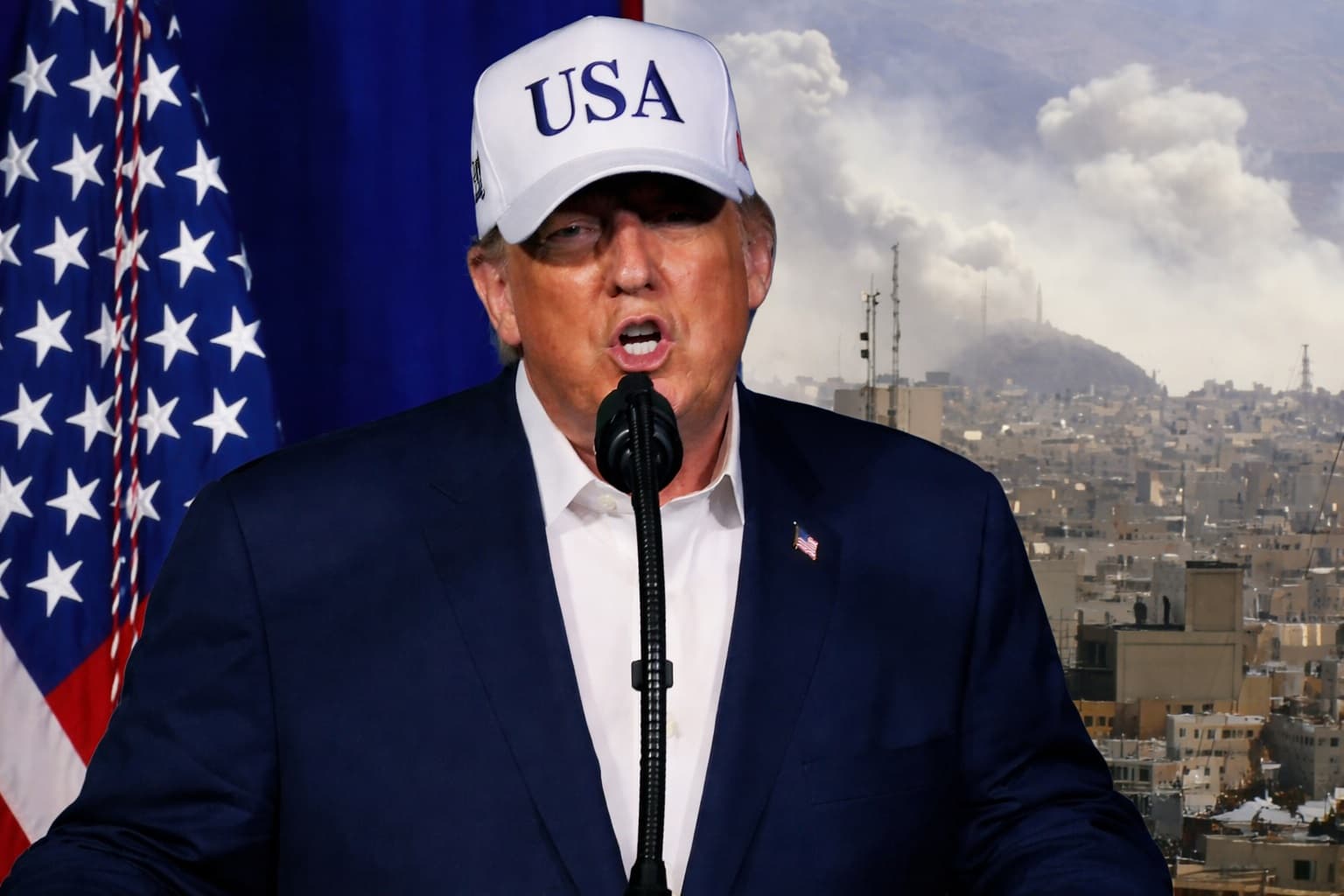 Republicanii se aliniază în spatele lui Trump . Atacul din Iran , sprijinit masiv