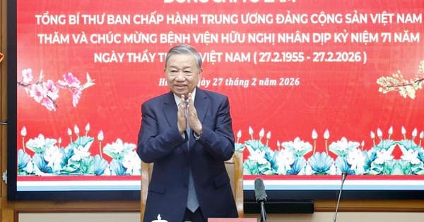 Tổng Bí thư Tô Lâm : Mỗi thầy thuốc phải là điểm tựa của người bệnh