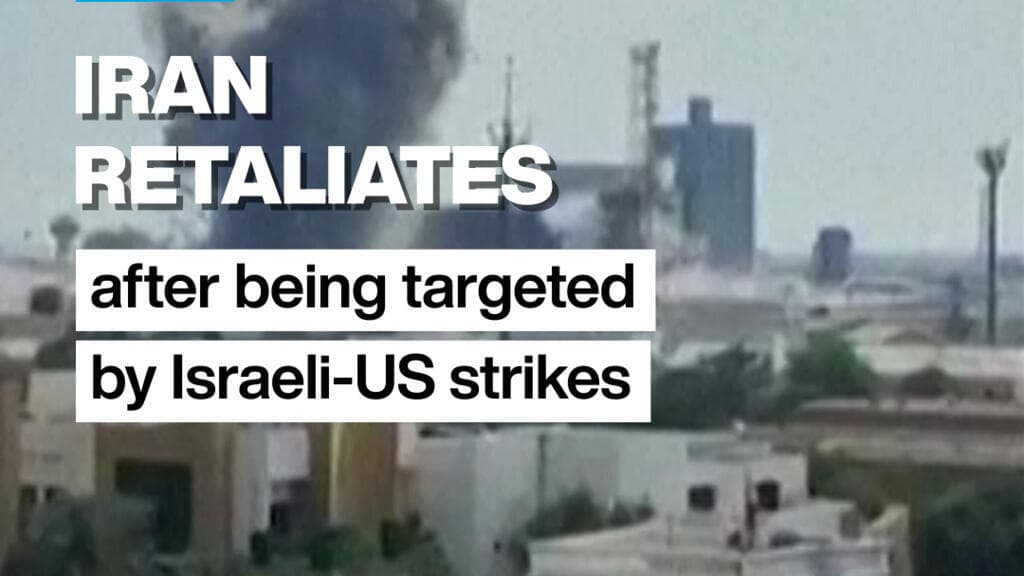 Iran retaliates after being targeted by Israeli-US strikes