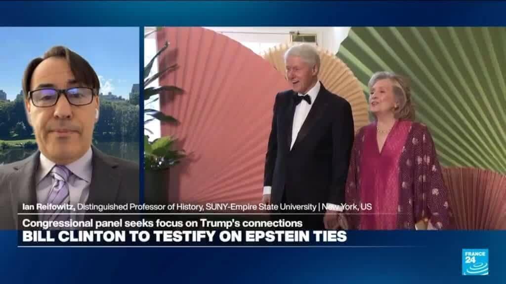 Epstein files: Clinton hearings 'political theatre to distract public from Trump'