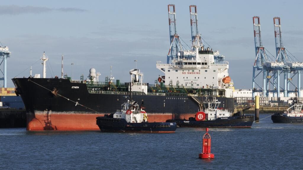 Belgium, France seize Russian 'shadow fleet' tanker in North Sea