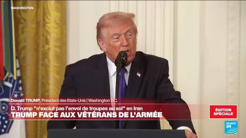 Trump warns of new 'big wave' of strikes on Iran, does not rule out troops on ground