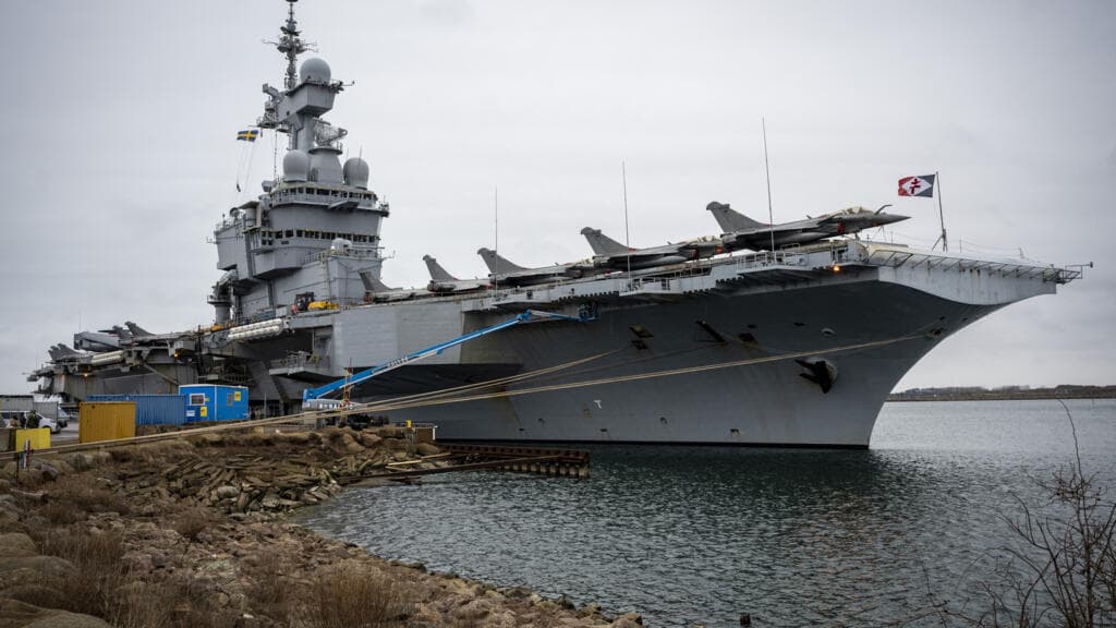 Russia rejects allegation it sent drone towards French aircraft carrier
