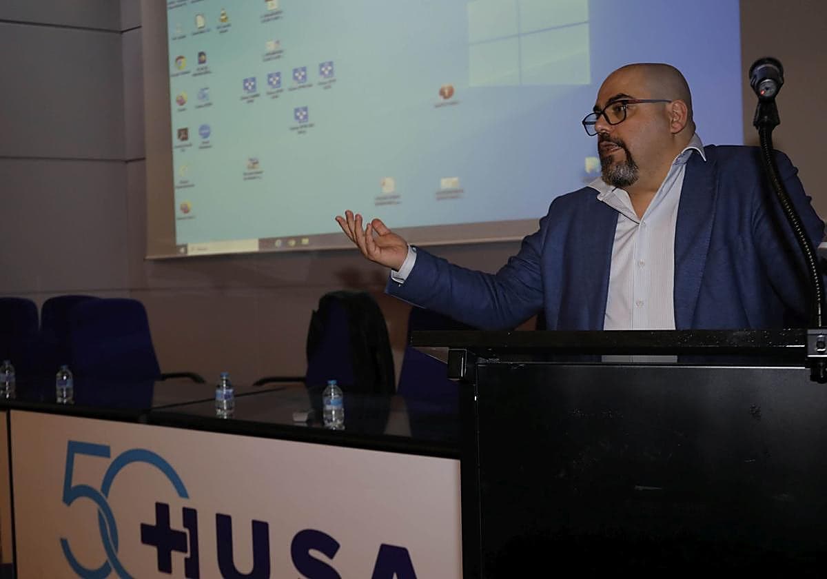 La patología digital centra la reunión de Anatomía Patológica en el Hospital San Agustín