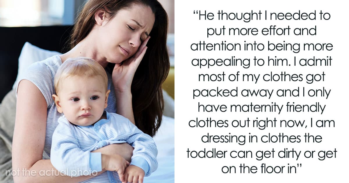 Postpartum Mom Distraught As Husband Wants An Aesthetic Wife , Hurt He Pushes Her To Lose Weight