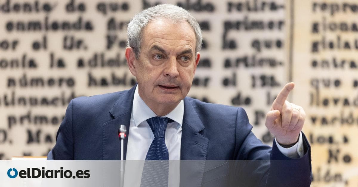 Zapatero niega en el Senado que influyera en el rescate de Plus Ultra : Todo lo que se ha dicho son falsedades