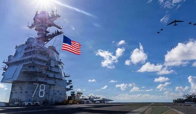 tayyar . org - حاملة الطائرات الأميركية الأكبر ... وصلت إلى إسرائيل !