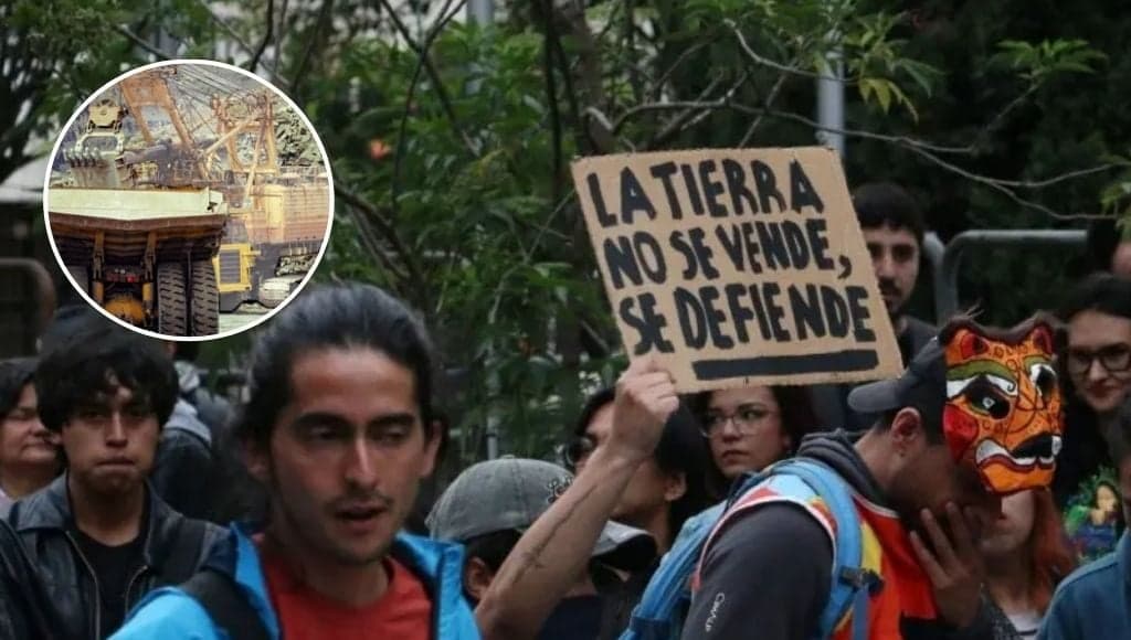 Aprueban ley minera de Noboa y movimientos indígenas responden con demanda : El agua y la vida se defienden