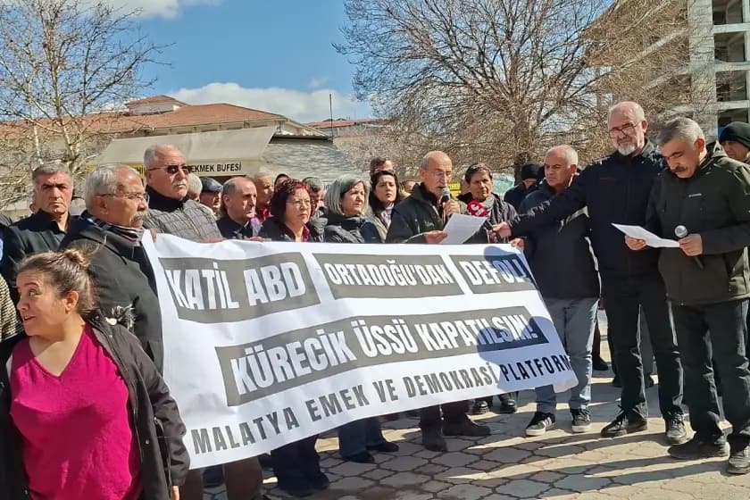 Malatyadan NATO ve üs çağrısı : Türkiye savaşın parçası olmamalı